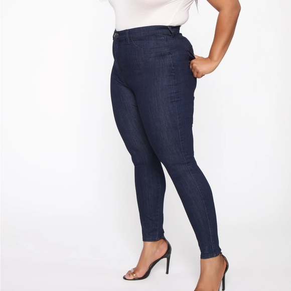 High Rise Stretch Skinny Jeans - Picture 3 of 6